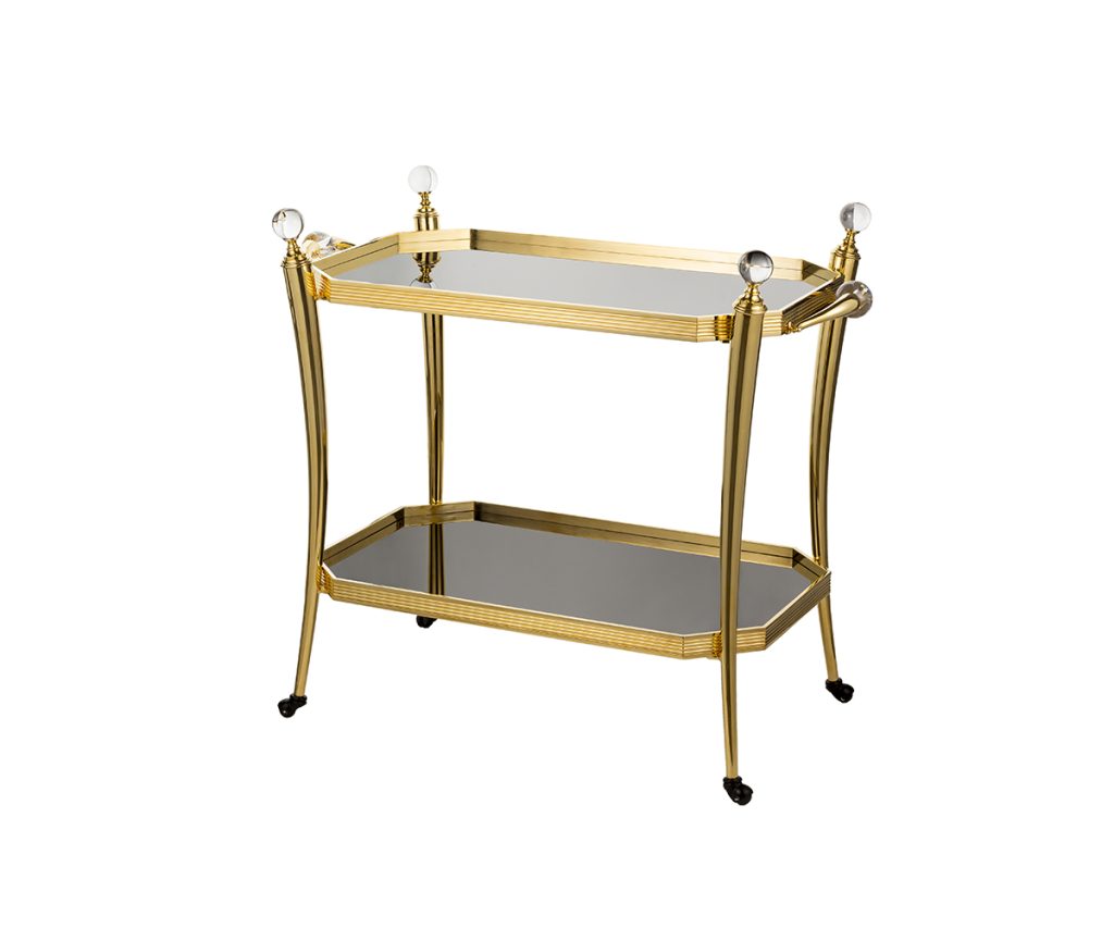 brass table