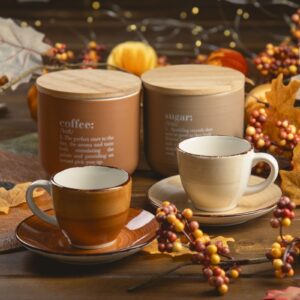 Barattoli Victionary coffee e sugar con tazzine Baita Chocolate Villa d'Este Home Tivoli